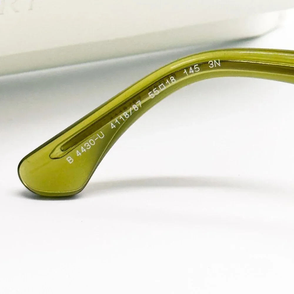 NEW BURBERRY SUNGLASSES GREEN UNISEX BE4430U 4118/87 BURBERRY BE4430U 411887